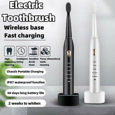 Electric Toothbrushes For Adults Kids | Smart Timer Usb Charge Rechargeable 5 Modes ( Random colour )