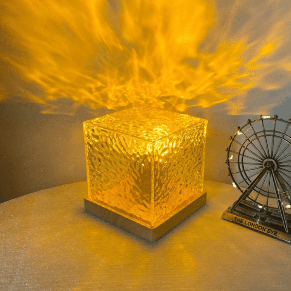 Crystal Lamp Water Ripple Night Lamp